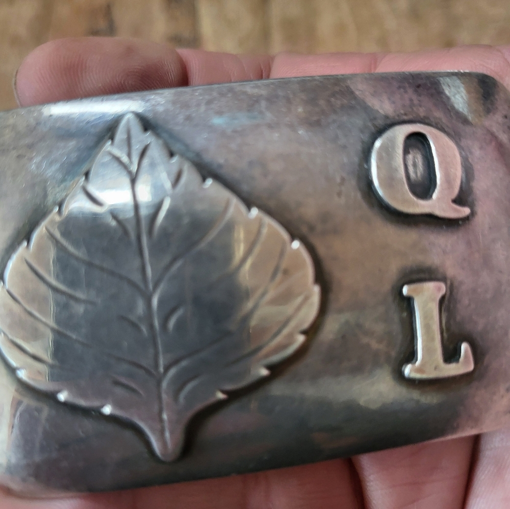Jim Hayes Sterling Silver buckle